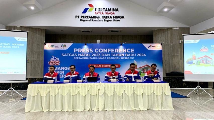 Jamin Stok BBM, Pertamina Bentuk Satgas Natal 2023 dan Tahun Baru 2024 di Sumut