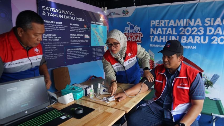 Pertamina Sumbagut Siagakan Posko Medis "Gratis" di Beberapa Titik SPBU Selama Nataru