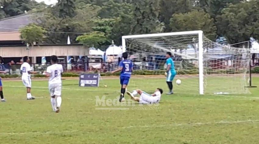 Piala Inalum 2023, Pon Sumut Bantai Putra Toba 6-0