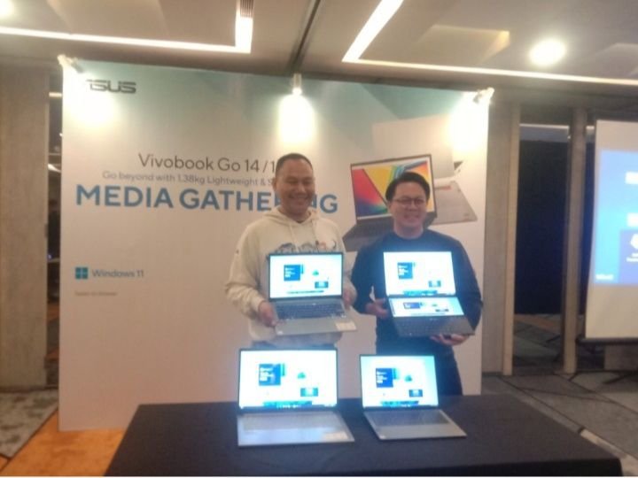 ASUS Vivobook Go14 Laptop Level Terbaik Usung Layar Full HD, Sertifikasi Military Grade