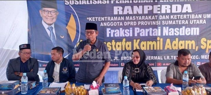 dr.Mustafa Kamil Adam,Sp.PD Ajak Warga Sambut Pemilu 2024 Dengan Tertib dan Damai
