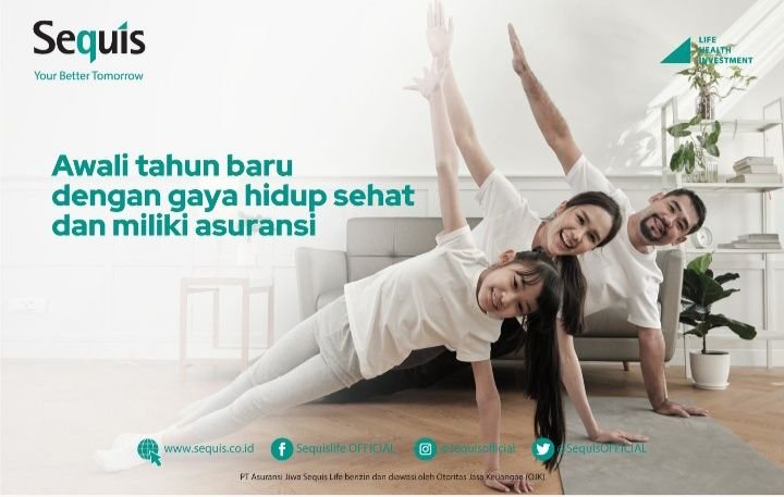 Mengawali Tahun Baru, Sequis Ajak Masyarakat Realisasikan Resolusi Sehat