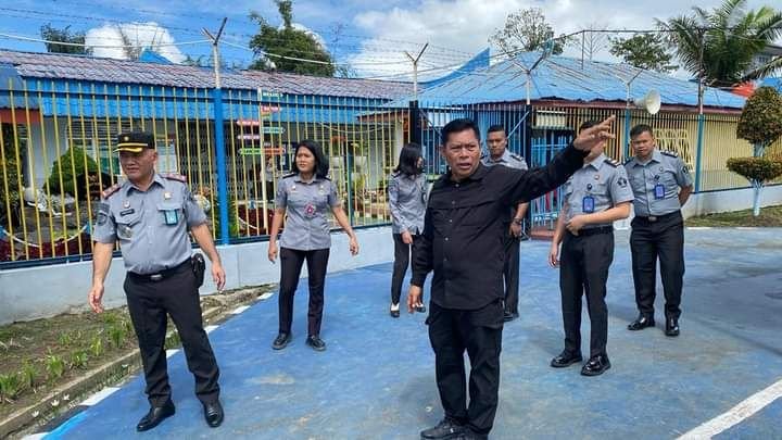Kakanwil Kemenkum HAM Sumut Kunjungi Rutan Sidikalang