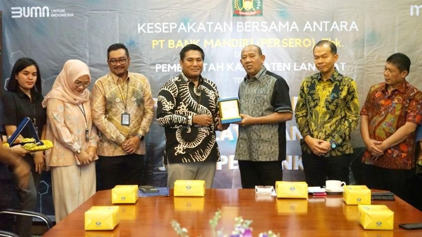 Pemkab Langkat Dan Bank Mandiri Teken MoU :