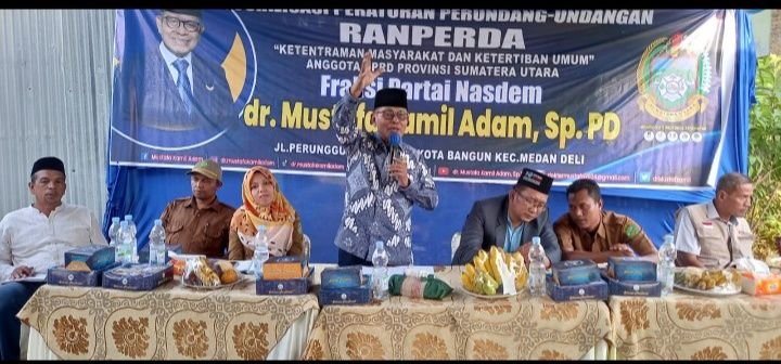 Warga Harapkan dr Mustafa Kamil Adam.Sp.PD Wujudkan Pembangunan Gedung SMAN/SMKN di Medan Deli