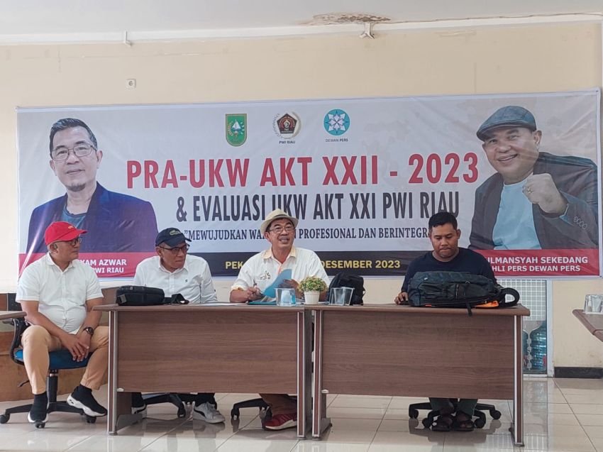 Panitia Mantapkan Rencana Pelantikan Kepengurusan PWI Riau Masa Bakti 2023 - 2029