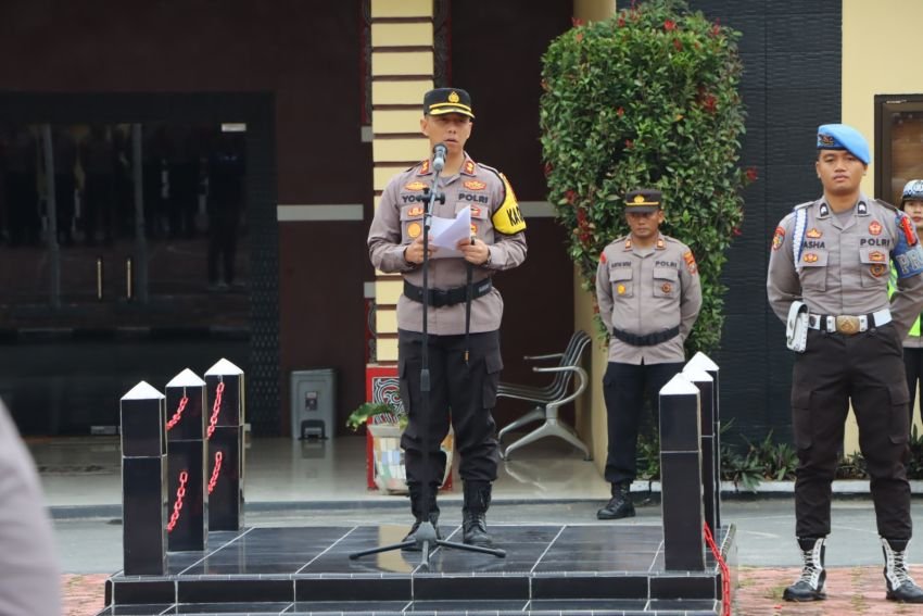 Kapolres Samosir Tekankan Netralitas Anggota Polri Dalam Pemilu 2024