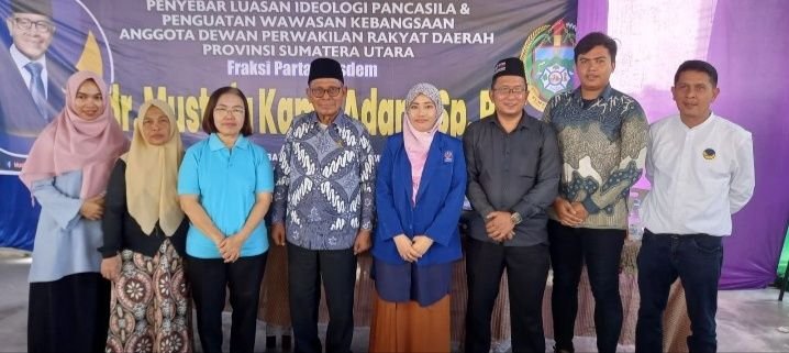 dr Mustafa Kamil Adam Sp.PD Sosialisasikan Ideologi Pancasila dan Wawasan Kebangsaaan ke Kalangan Generasi Muda