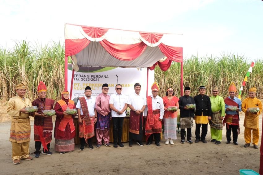 Tebang Perdana Tebu 2024, Mengejar Target 407 Ribu Ton