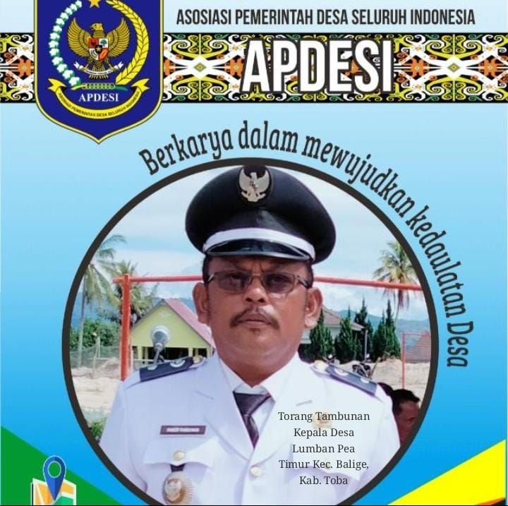 Desa Lumban Pea Timur, Kecamatan Balige Dukung Provinsi Tapanuli