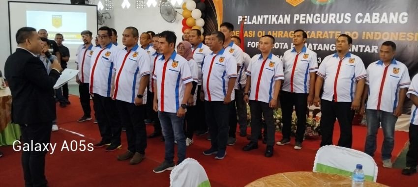 Pengcab FORKI P.Siantar Periode 2023-2027 Dilantik, Daniel Siahaan : Raih Prestasi