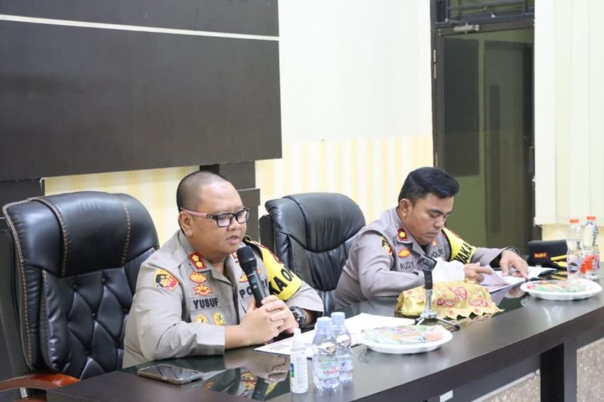 Polres Tanjungbalai Gelar Review 2023 dan Outlook 2024