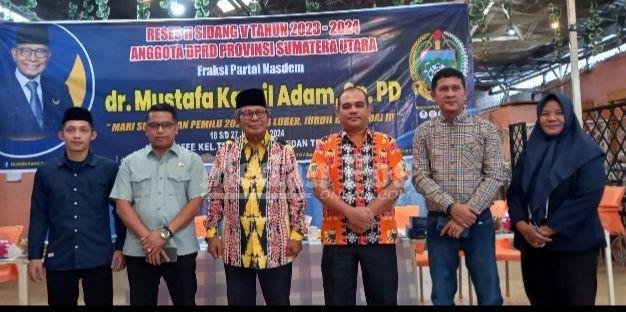 Persoalan Banjir Hingga Biaya Sekolah Mahal Masih Mengemuka di Reses dr.Mustafa Kamil Adam,Sp.PD