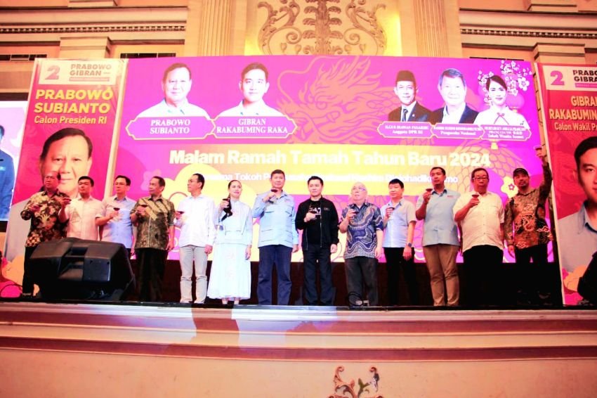 1.000 Pengusaha Tionghoa Siap Menangkan Prabowo-Gibran Satu Putaran