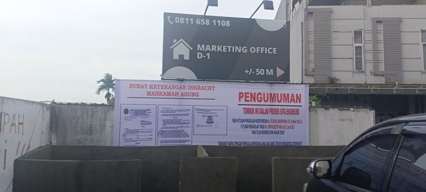 Bangun Taman Di Lahan Objek Sengketa Langgar Hukum