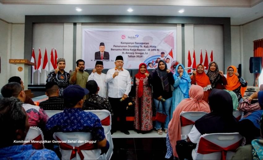 BKKBN Sumut dan Komisi IX DPR RI Bersinergi Turunkan Stunting di Wilayah Kab. Batu Bara