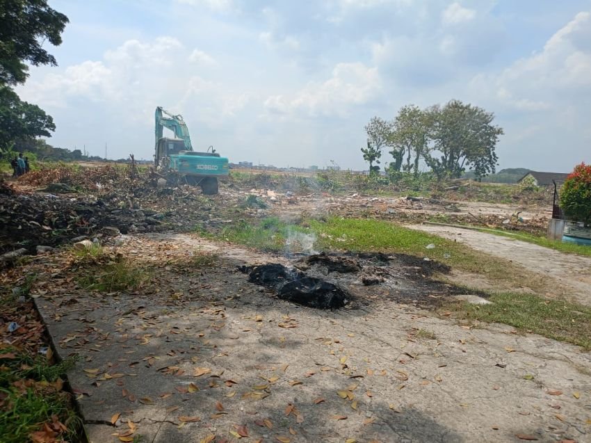 Pembersihan Areal HGU No.152 Sampali Terus Berlanjut, Sudah Hampir 100 Pintu Rumah Warga Diberi Tali Asih