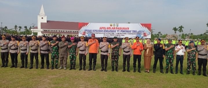 1.170 Personil Amankan F1 Power Boat Danau Toba, Pengamanan Berstandard Internasional