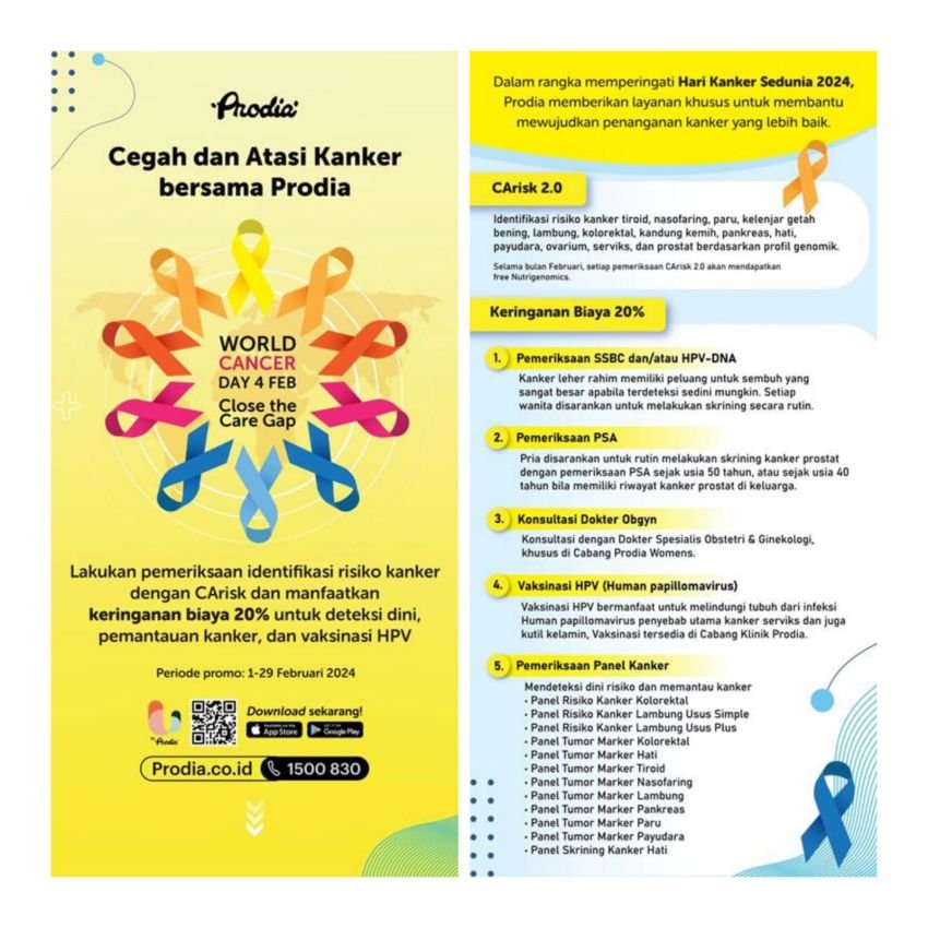 Tidak Punya Riwayat Kanker, Apakah Sudah Pasti Aman?