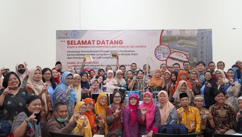 Workshop Guru Kimia, Mengubah Persepsi Ilmu Sulit Jadi Mudah dan Menyenagkan