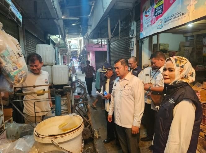 TPID Kabupaten Langkat Sumut Sidak Pasar dan Peninjauan Bulog Stabat