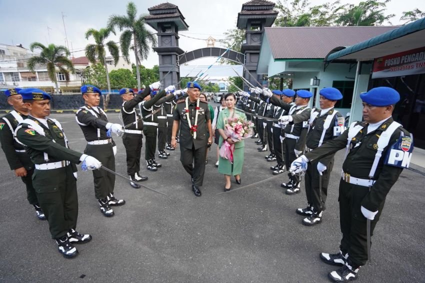 Kolonel CPM Uncok Anggiat Marasi Simanjuntak Pimpin Pomdam I Bukit Barisan