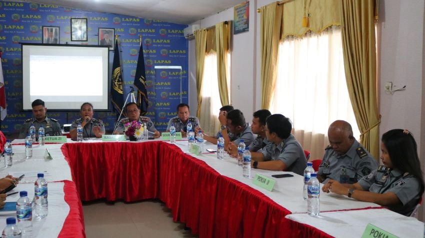 Menuju WBP, Lapas Klas IIA P.Siantar Bahas Kesiapan & Persiapan Pembangunan Zona Integritas