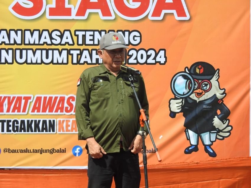 Bawaslu Kota Tanjung Balai Menggelar Apel Siaga