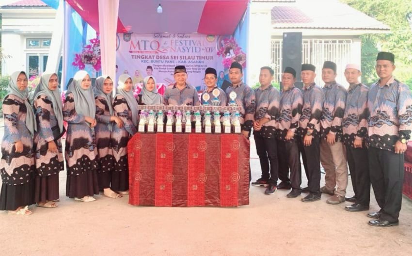 Desa Sei Silau Timur Gelar MTQ dan Festival Nasyid ke XIV  2024  Tingkat Desa