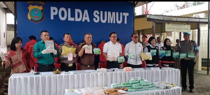 Tempo 33 Hari Polda Sumut Selamatkan 155.593 Jiwa Dari Bahaya Narkoba