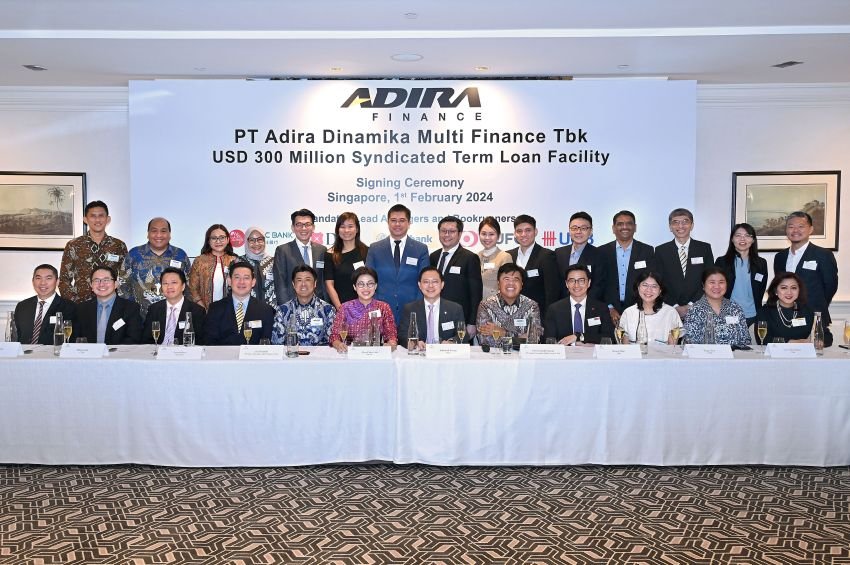 Adira Finance Memperoleh Fasilitas Pinjaman Sindikasi Sejumlah USD300 Juta