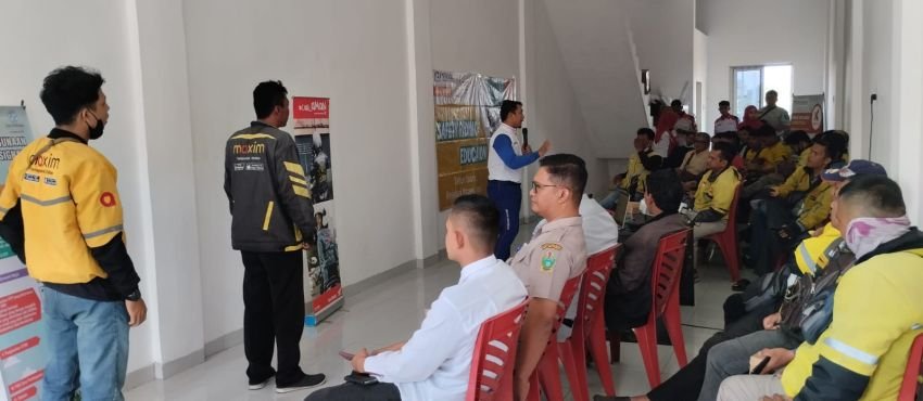 Utamakan Keselamatan, Driver Online Maxim P. Siantar Antusias Cari Aman di Jalan