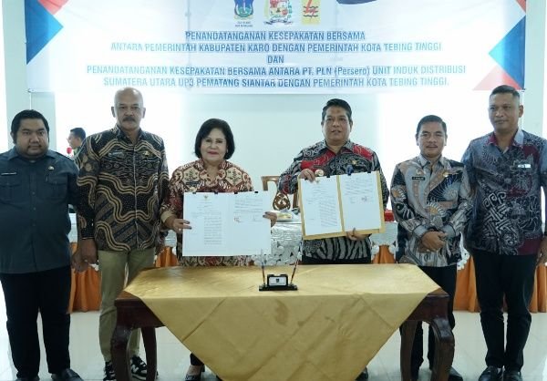 Pemko Tebing Tinggi Jalin Kesepakatan Dengan Pemkab Karo dan PLN