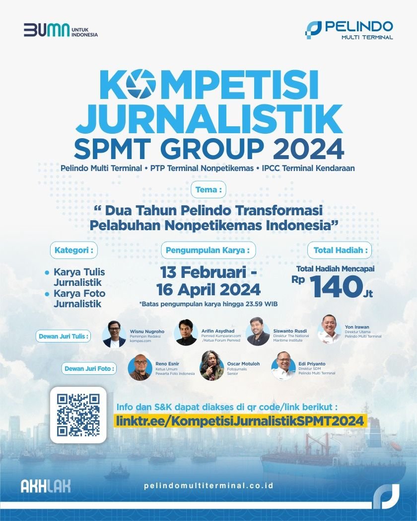 HPN 2024, SPMT Group Gelar Kompetisi Karya Tulis Dan Foto Jurnalistik