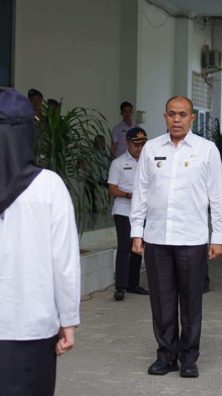 Pimpin Apel Gabungan Perdana, Faisal Hasrimy: Terapkan 4 Prinsip menjadi ASN berkualitas