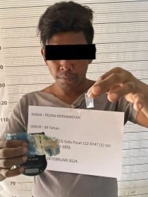 Barak Narkoba "Lembah Sunggal" Dihancurkan, Dua Pengedar Diciduk : Bb Sabu dan Timbangan