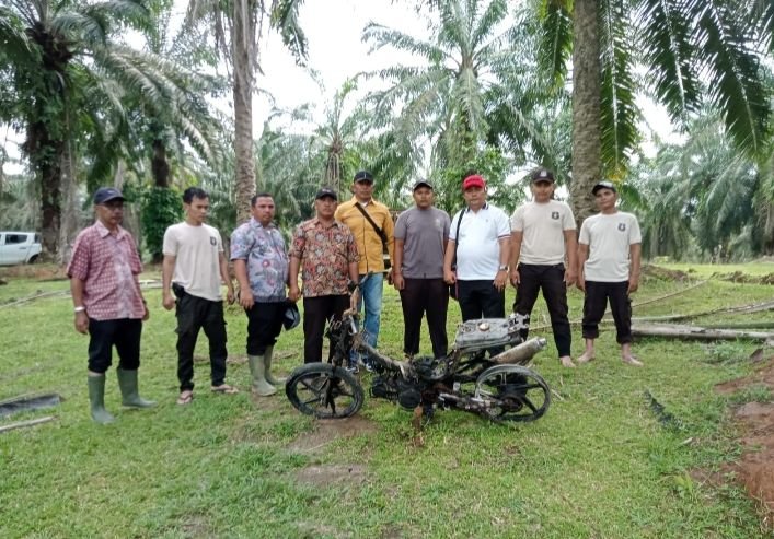 Bakar Sepeda Motor Security, PTPN IV Reg II Lapor Polisi