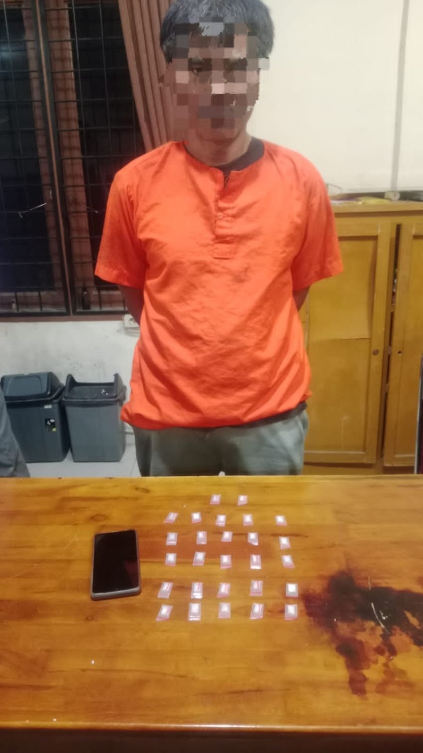 Ditangkap Polsek Patumbak Dengan Under Cover By, Ini Tampang Pengedar Sabu Dikawasan Sekolah