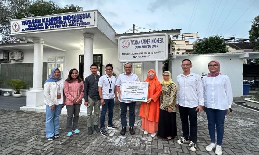 Peringati Hari Kanker Indonesia, Pelindo Multi Terminal Peduli Rumah Singgah YKI Sumut