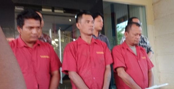 Poldasu Tangkap 3 Tersangka Aniaya dan Bakar Mobil Wartawan, Otak Pelaku Oyok Diburon