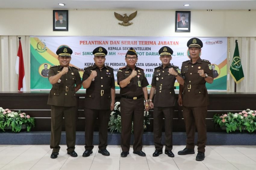Kajari Medan Lantik Kasi Intel dan Datun yang baru