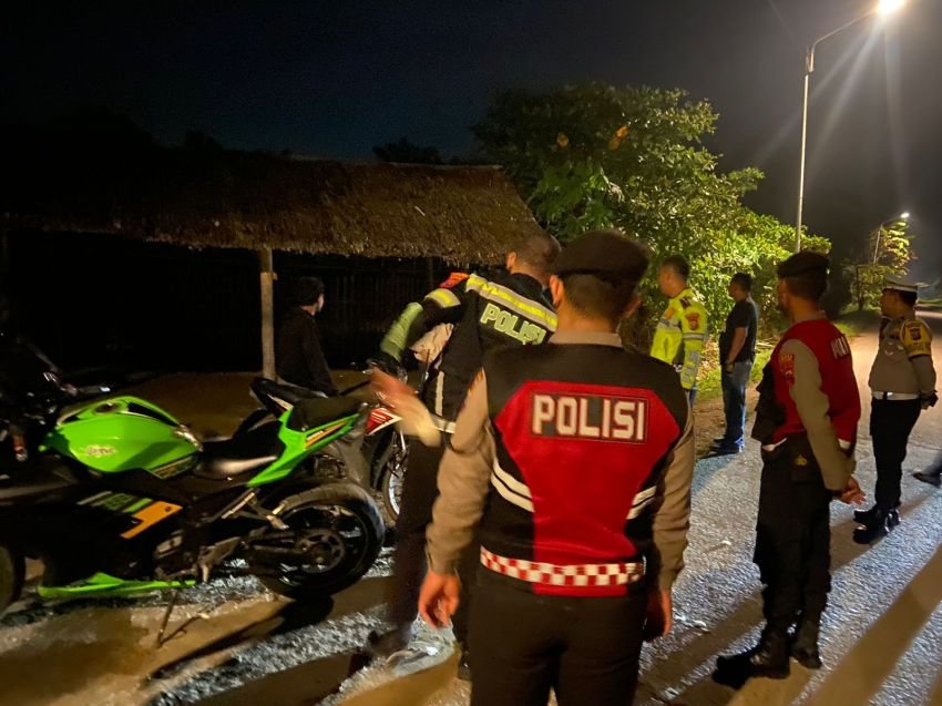 Berikan Rasa Aman dan Ciptakan Kamtibmas yang Kondusif, Polres Batu Bara Gelar Patroli Rutin