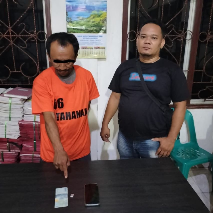 Tim Jaguar Polsek Raya Kahean Beraksi, Bekuk Pelaku Narkoba