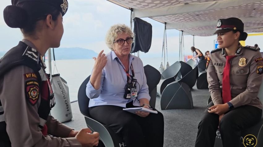 Senior Vice President F1H2O Apresiasi Sistem Pengamanan Powerboat Danau Toba Sangat Baik