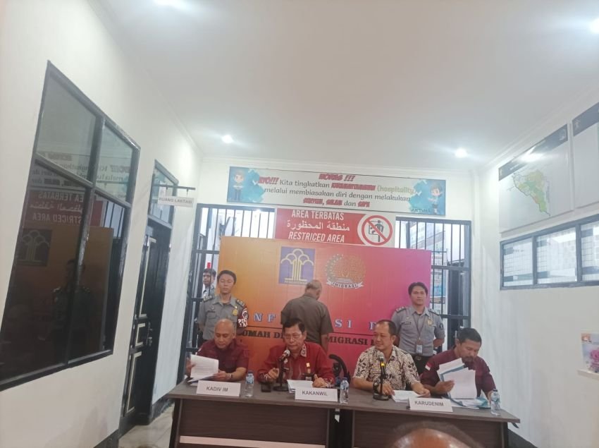 Melanggar Aturan Keimigrasian, WNA Pakistan Diamankan di Rudenim Medan
