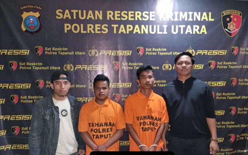 Reskrim Polres Taput Tangkap 2 Pelaku Curanmor