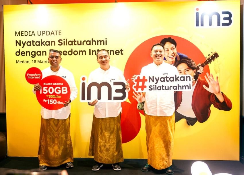 IM3 Gelar Kampanye &ldquo;Nyatakan Silaturahmi dengan Freedom Internet&rdquo; di Medan