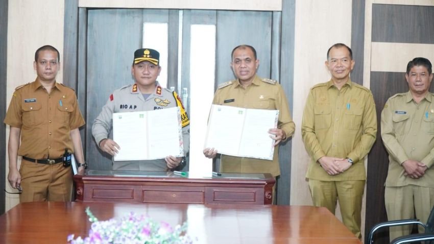 NPHD terkait Pengamanan Pilkada, Bukti Keseriusan Pj Bupati Langkat Hadapi Pilkada 2024