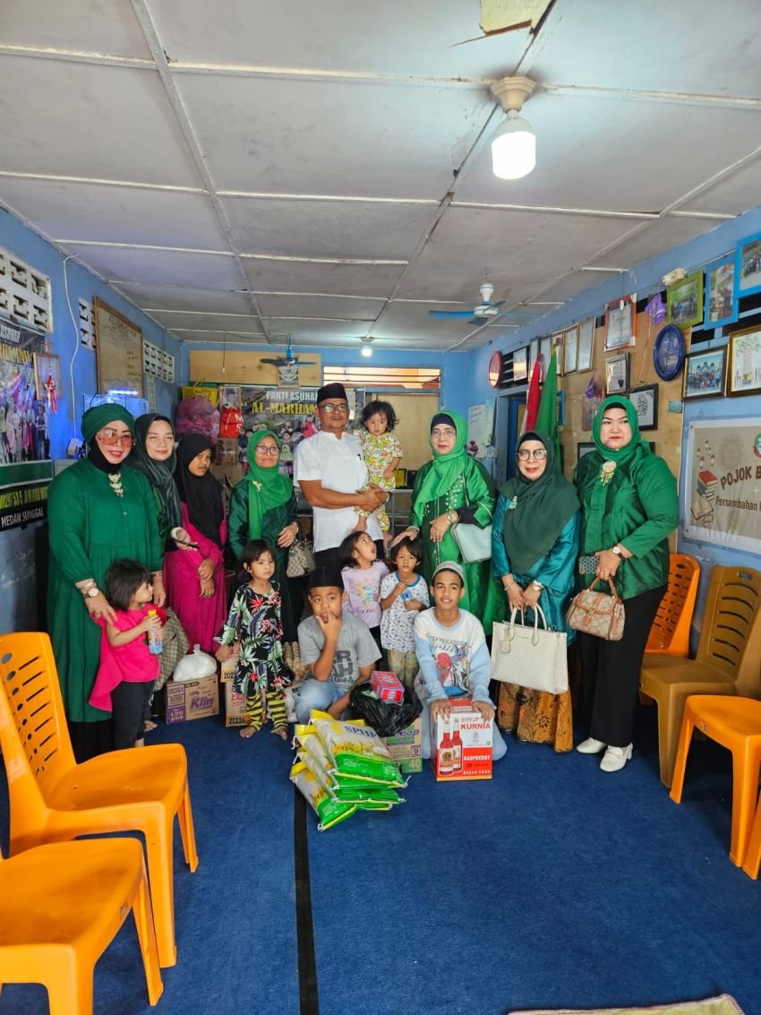 DPW Wanita Pujakesuma Sumut Sambangi Anak Anak Panti Asuhan