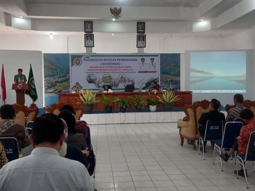 Wabup Humbahas Buka Musrembang RKPD 2025